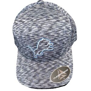 Unisex Adult Flexfit Delta Cap Dark Gray Blue Graphic SM/MD NWT